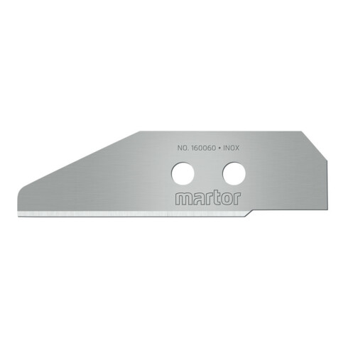 Martor Lame spéciale arrondie Pack de 5 pièces 160060 inoxydable