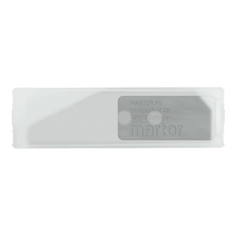 Martor Lame spéciale arrondie Pack de 5 pièces 160060 inoxydable
