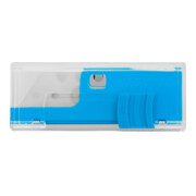 Martor Lame trapézoïdale n° 65232 avec pointes arrondies et non arrondies-5
