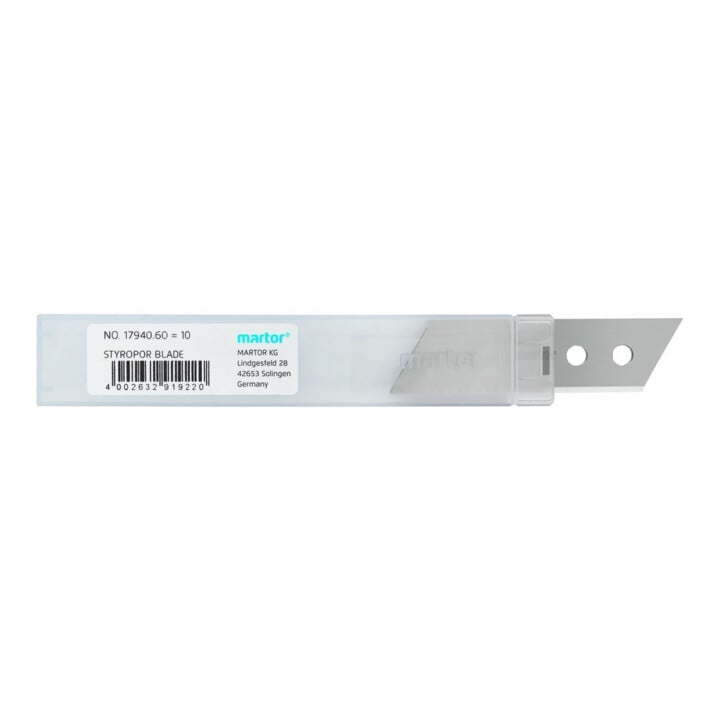 Martor Lames de rechange inox pour Profi40, lot de 10