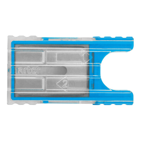 Martor Lames de rechange MARTego et Merak arrondies, 10 pcs.