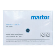 Martor Mdp-Karten-Set, im Polybeutel, In Größe: 2,5/3,5/5/6,5/8mm, 1 Set = 5 Karten In Polybeutel-1