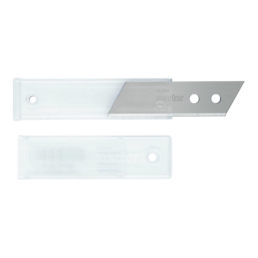 Martor piepschuim mes f.Profi40 afm. 71,2x17,7mm p. ca. 0,5mm 10 stuks /blisterverpakking.