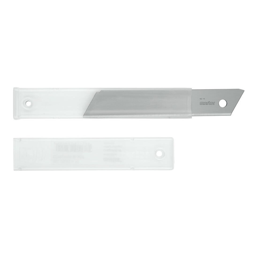 Martor piepschuim mesje nr. 79 18mm in transparante verpakking