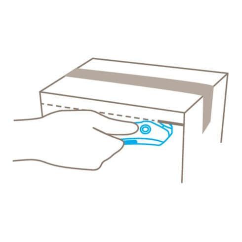 Martor SECUMAX 350 SE Cutter de sécurité avec lame 344820-D 10