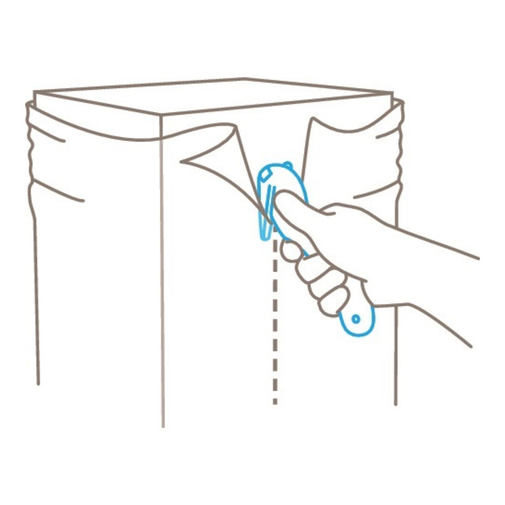 Martor Secumax Combi coupe-films/papier L.155mm H.54mm S.3,2mm pour films épais