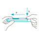MARTOR SECUNORM 525 con lama trapezoidale n.99-5