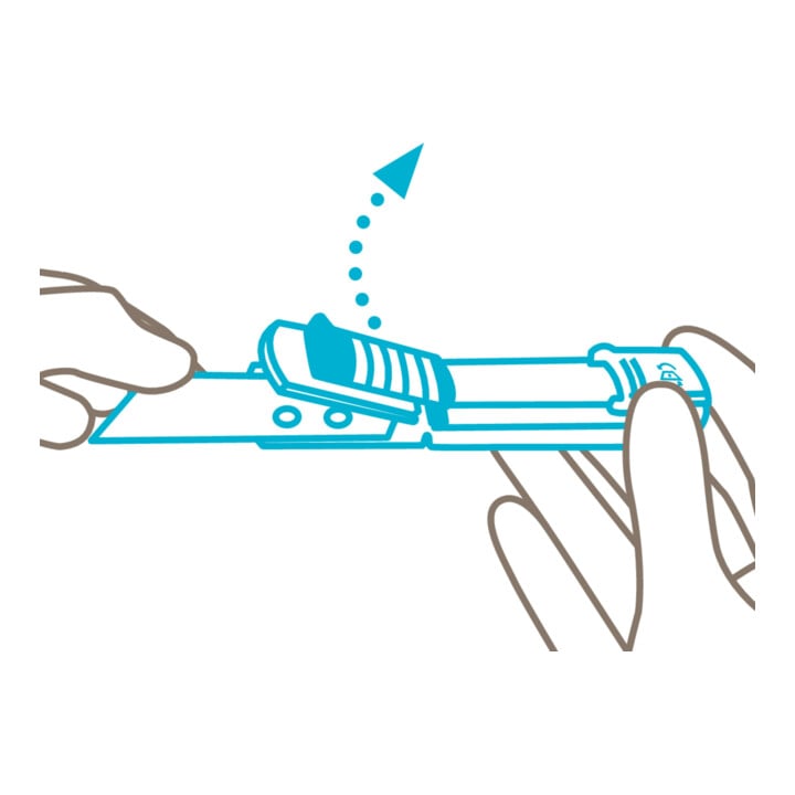Martor SECUNORM 540 avec lame en polystyrène NR. 17940