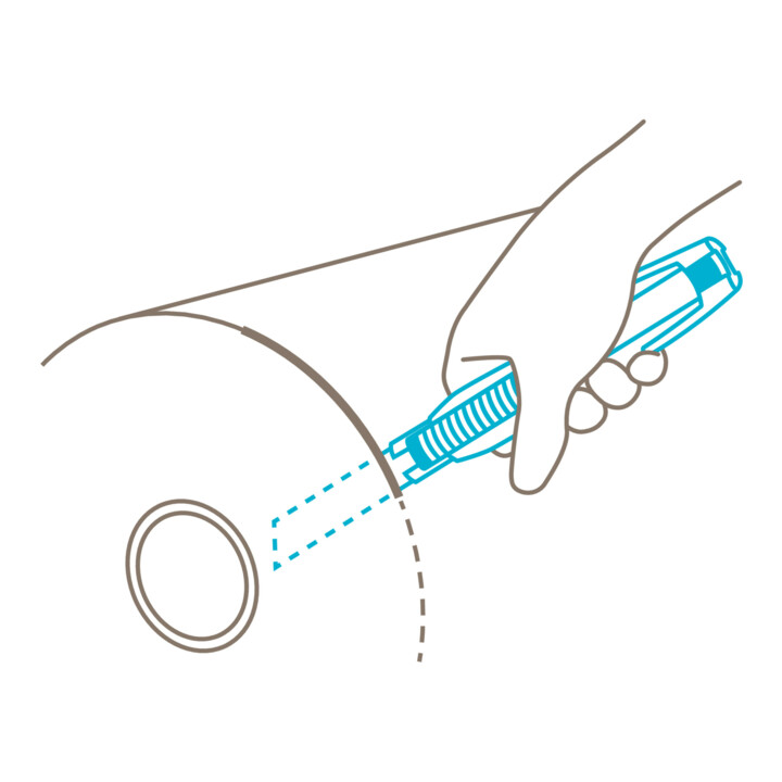 Martor Sicherheitsmesser SECUBASE 383 mit Styroporklinge 379