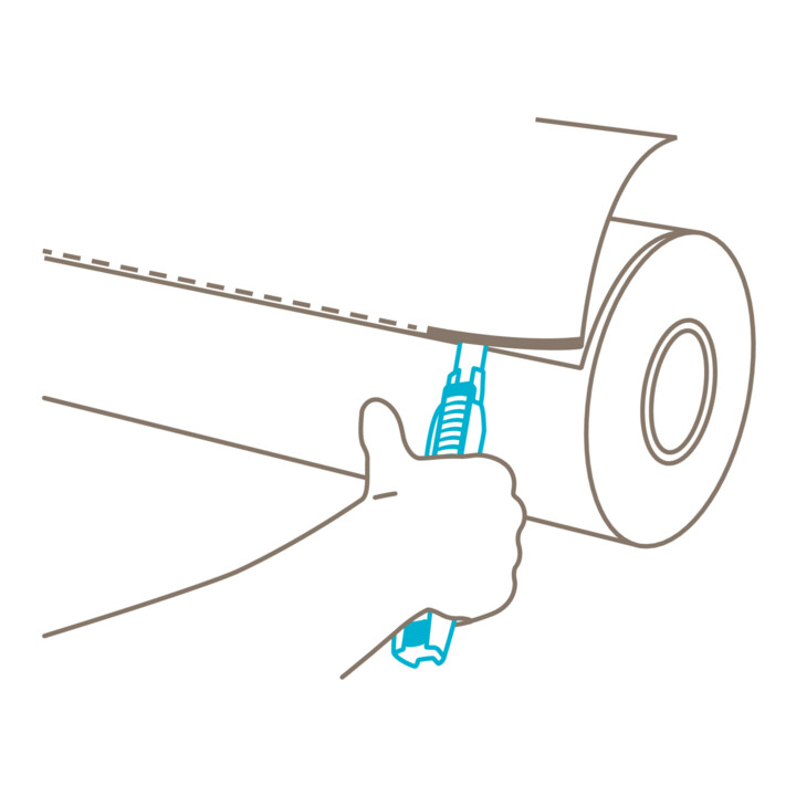 Martor Sicherheitsmesser SECUBASE 383 mit Styroporklinge 79