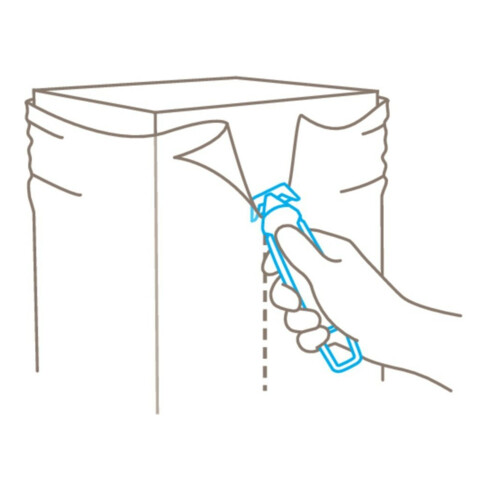 Martor Sicherheitsmesser SECUMAX 148 a 10 St. Nr. 148001.12