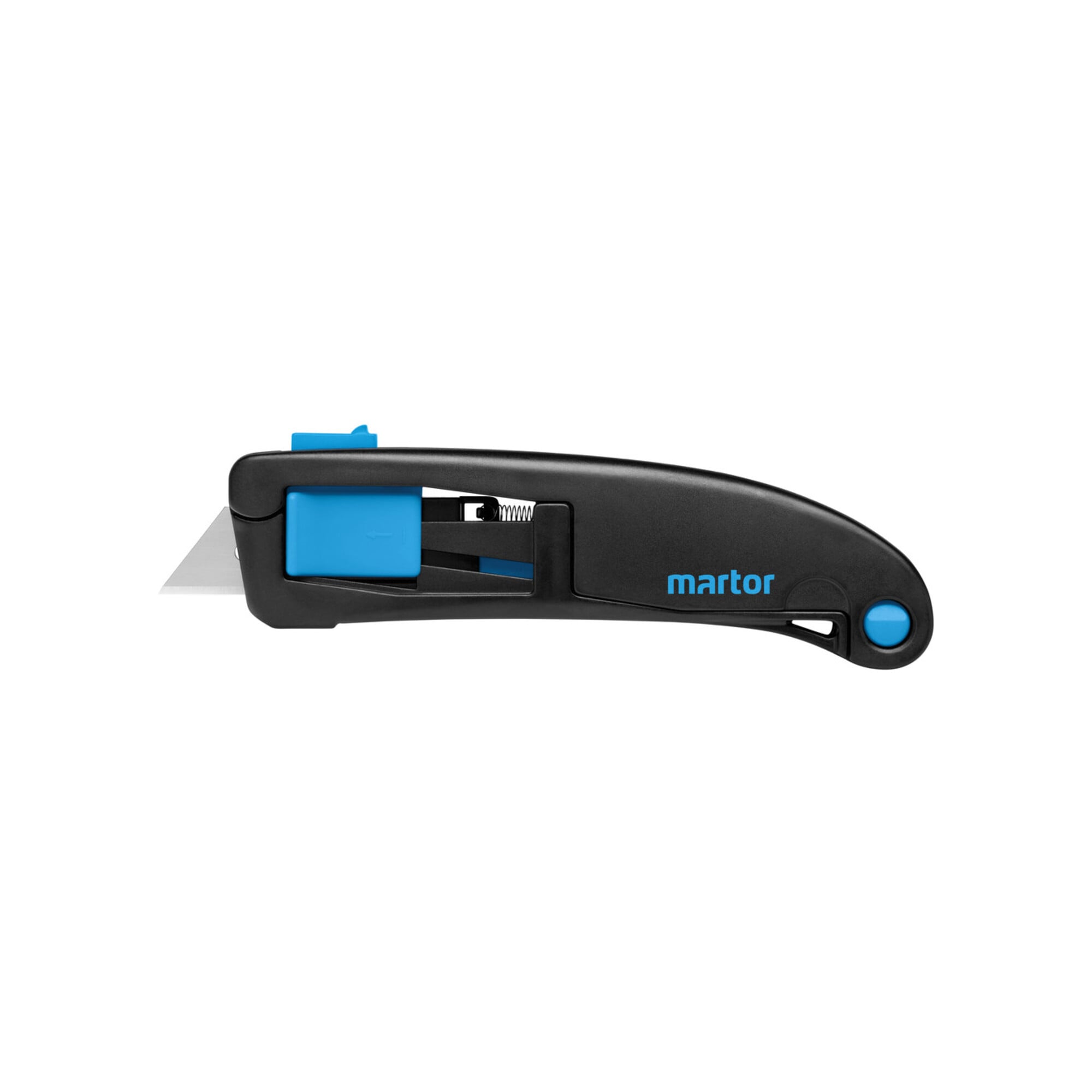 Martor Sicherheitsmesser Secupro Maxisafe mit dreiseitigem Schieber und Trapezklinge