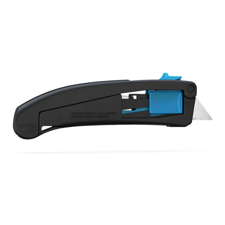 Martor Sicherheitsmesser Secupro Maxisafe mit dreiseitigem Schieber und Trapezklinge