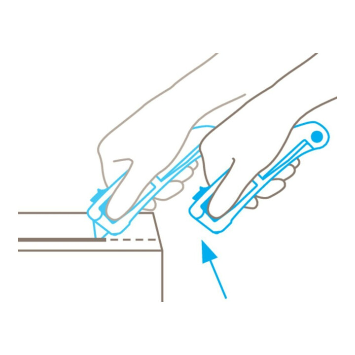 Martor Sicherheitsmesser SECUPRO MAXISAFE mit Trapezklinge 1760099
