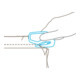 MARTOR Sicherheitsmesser SECUMAX PLASTICUT a 10 St. Nr. 00046922.12-4