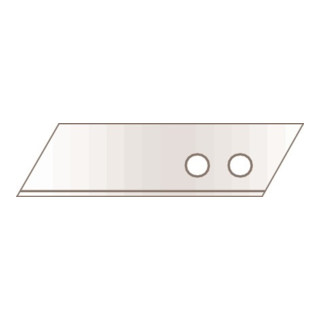 Martor Styroporklinge f.Profi40 Maße 71,2x17,7mm S. ca. 0,5mm 10 ST /Klarsichtverpack.