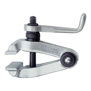 Maschinenfeilkloben L.130mm Spann-W.25mm Backen-B.48mm verz. m.Kurbel