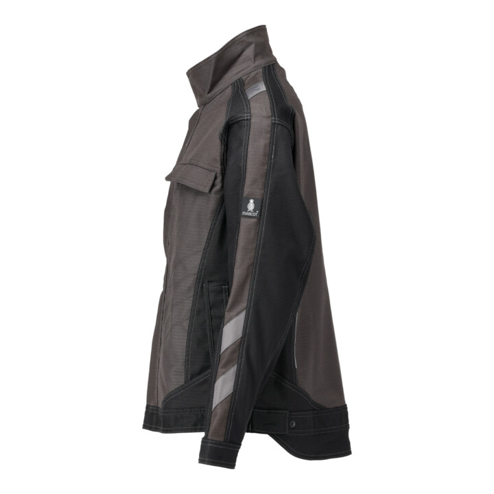 Mascot Arbeitsjacke cotton+ 4XL dunkelanthrazit/schwarz