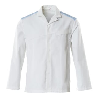 Mascot Arbeitsjacke Größe 4XL weiss/azurblau