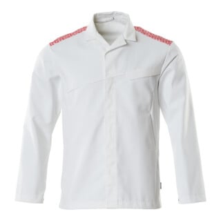 Mascot Arbeitsjacke M weiss verkehrsrot