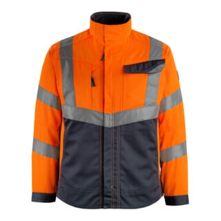 MASCOT Arbeitsjacke Oxford L hi-vis orange/schwarzblau