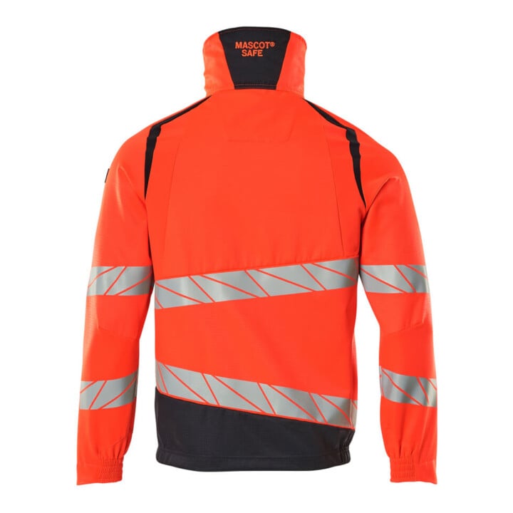 Mascot Arbeitsjacke Stretch-Einsätze Größe M Hi-vis rot/schwarzblau