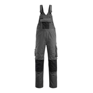 Mascot Augsburg Latzhose Größe 76C52, dunkelanthrazit/schwarz
