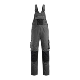 Mascot Augsburg Latzhose Größe 82C44, dunkelanthrazit/schwarz
