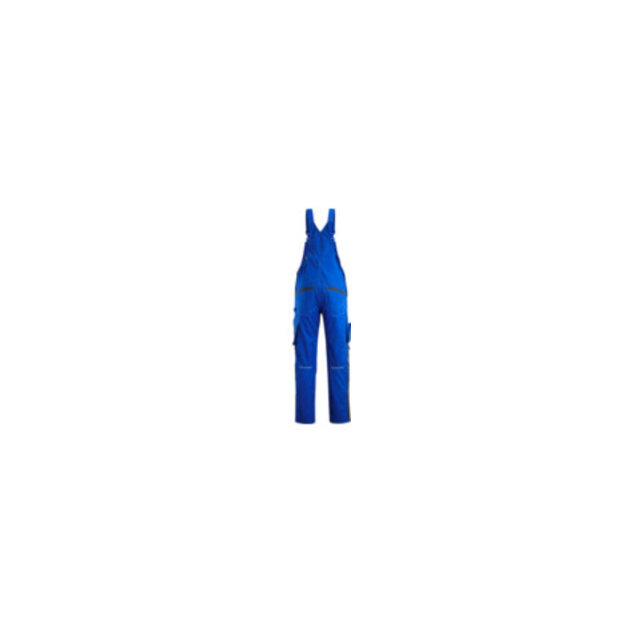 Mascot Augsburg Latzhose Größe 82C48, kornblau/schwarzblau