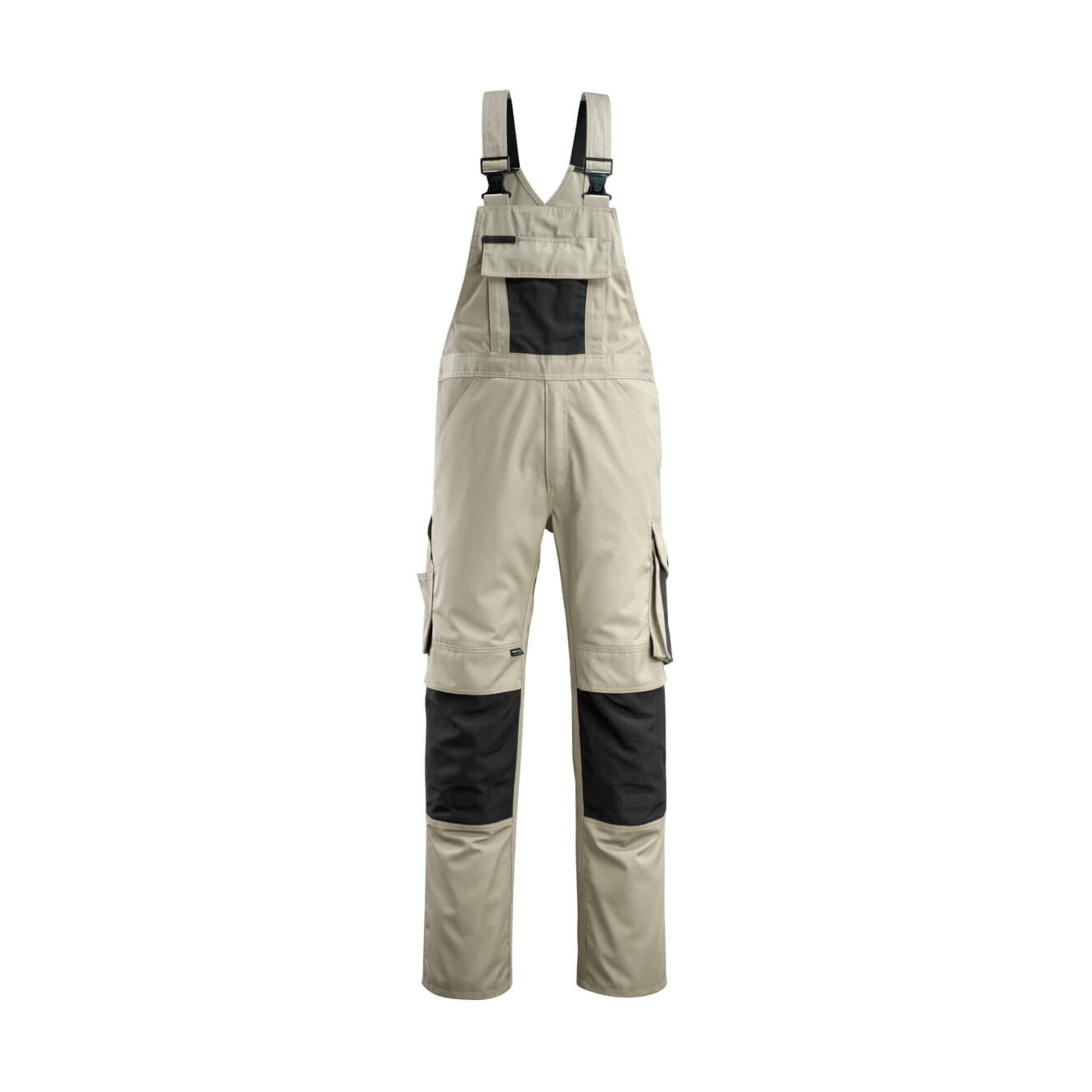 Mascot Augsburg Latzhose Größe 82C62, hellkhaki/schwarz