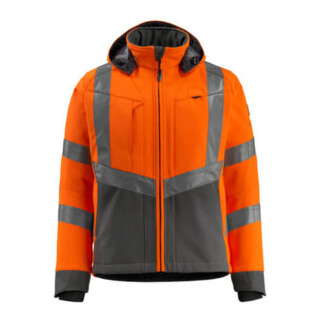 Mascot Blackpool Soft Shell Jacke Größe 3XL, hi-vis orange/dunkelanthrazit