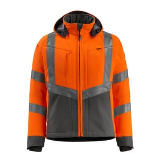 Mascot Blackpool Soft Shell Jacke Größe 4XL, hi-vis orange/dunkelanthrazit