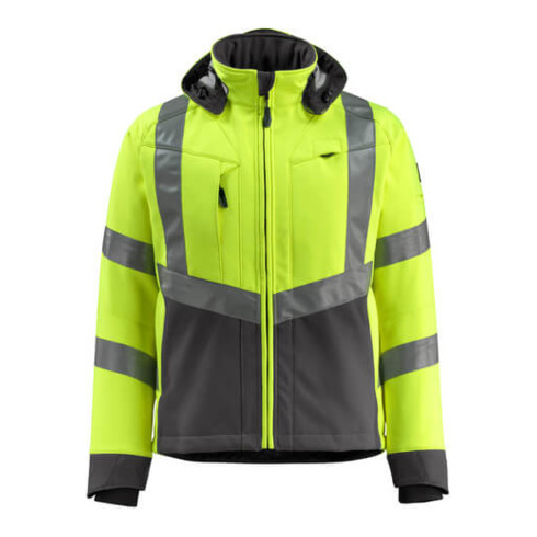 Mascot Blackpool Soft Shell Jacke hi-vis gelb/dunkelanthrazit