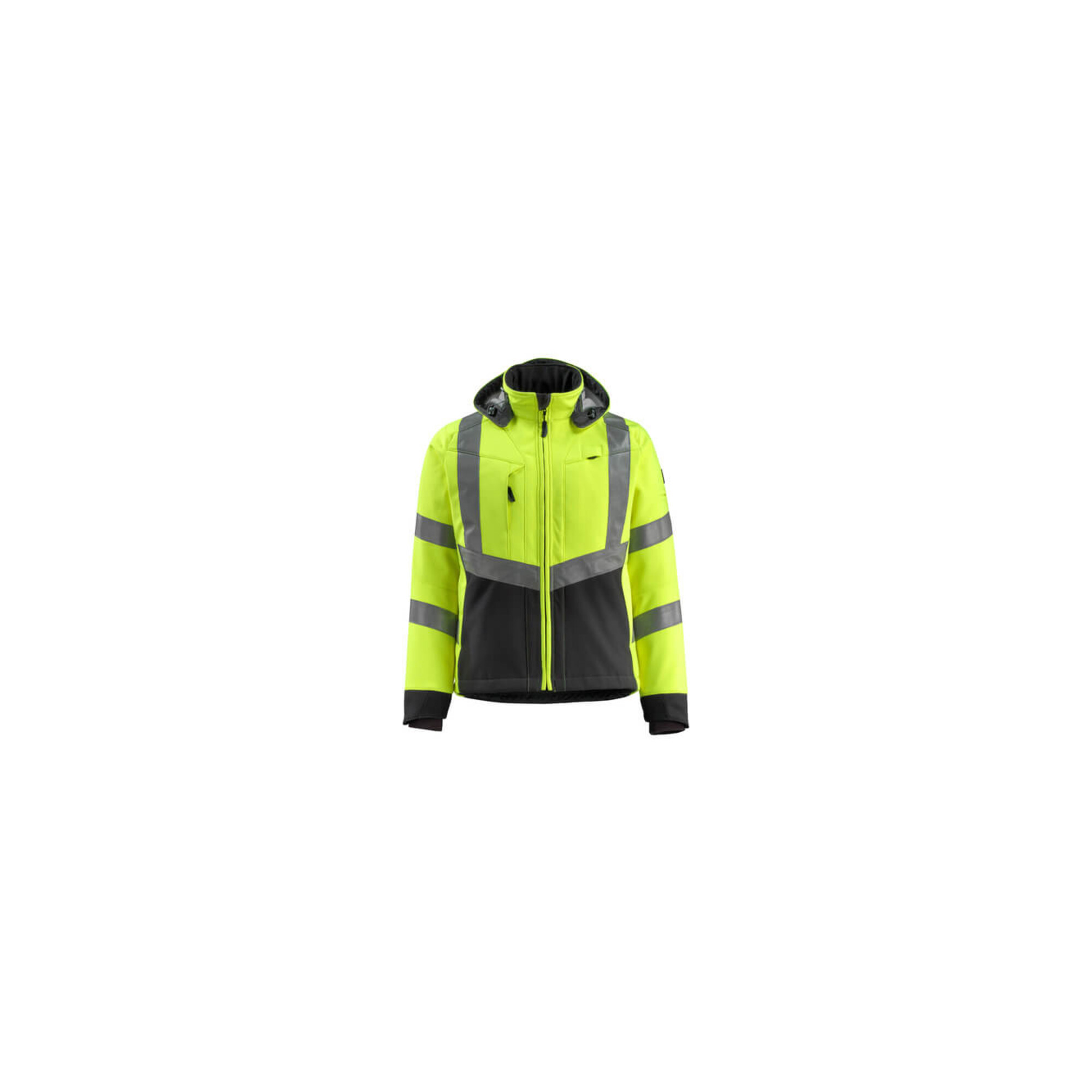 Mascot Blackpool Soft Shell Jacke Größe S, hi-vis gelb/schwarz