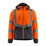 Mascot Blackpool Soft Shell Jacke hi-vis orange/schwarzblau