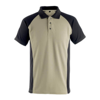 Mascot Bottrop Polo-shirt Größe 3XL, hellkhaki/schwarz