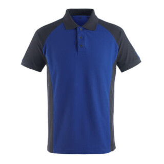 Mascot Polo-Shirt Bottrop Kornblau/Schwarzblau