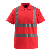 Mascot Bowen Polo-shirt hi-vis rot