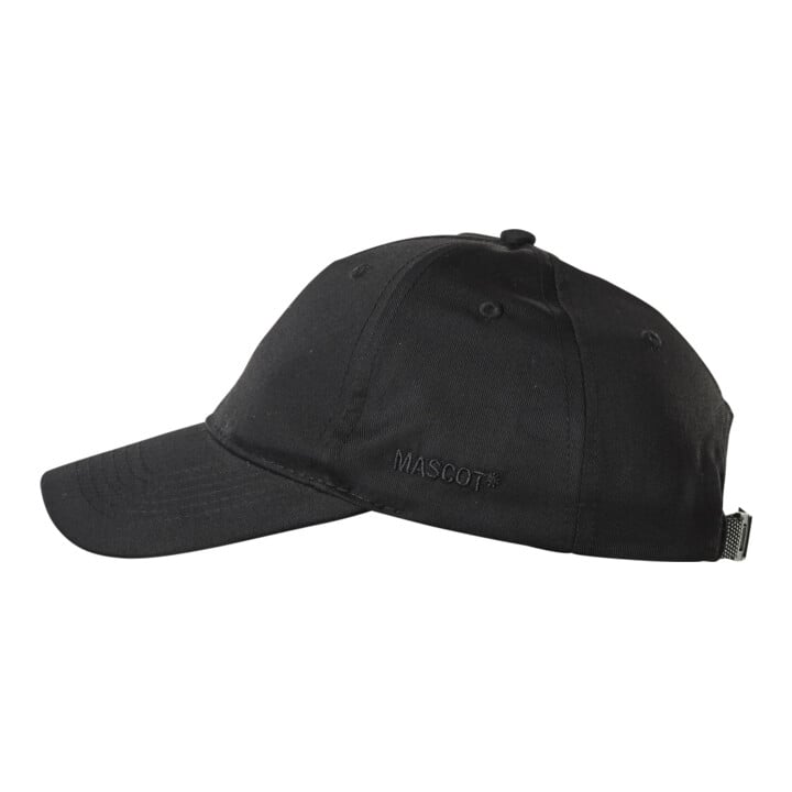 Mascot Cap regulierbar Größe ONE schwarz