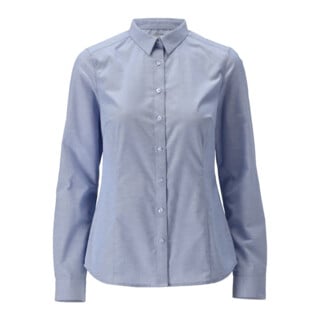 Mascot Damenbluse Hemd moderne Damenpassform Stretch hellblau Gr. 44