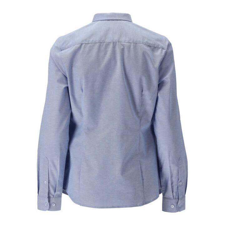 Mascot Damenbluse Hemd Stretch klassische Damenpassform hellblau Größe 48