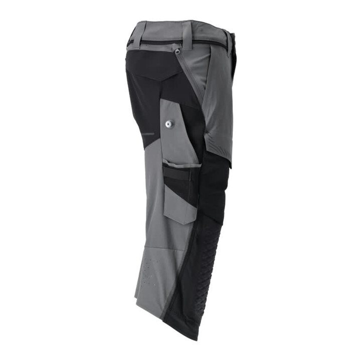 Mascot Dreiviertel-Hose C44 Knietaschen Stretch anthrazitgrau/schwarz