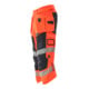 Mascot Dreiviertel-Hose C45 Hi-vis rot/schwarzblau Stretch Hängetaschen