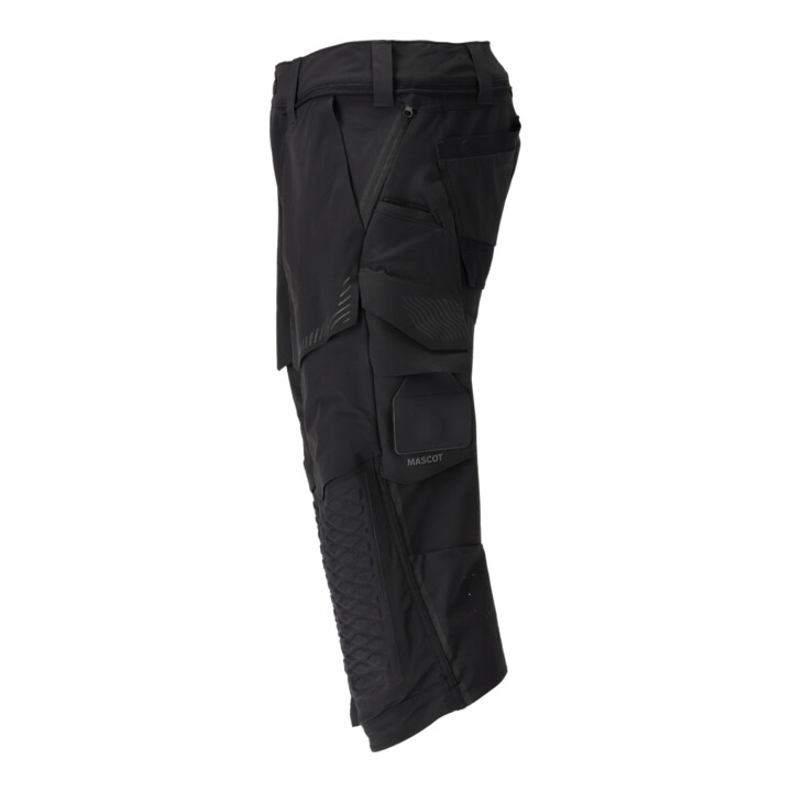 Mascot Dreiviertel-Hose C45 Knietaschen Stretch schwarz