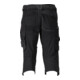 Mascot Dreiviertel-Hose C46 schwarz Knietaschen Stretch