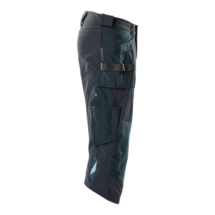 Mascot Dreiviertel-Hose C47 Hängetaschen Stretch schwarzblau