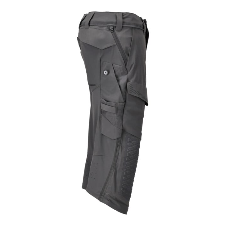 Mascot Dreiviertel-Hose C47 Knietaschen Stretch Anthrazitgrau