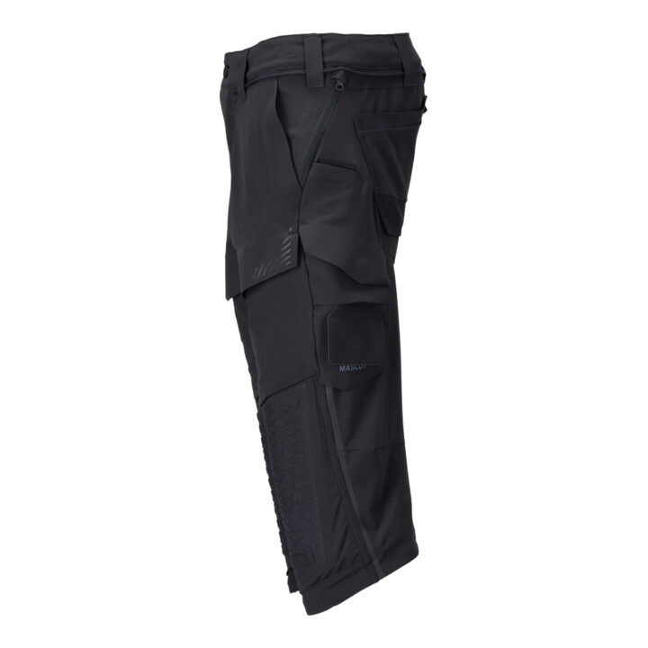 Mascot Dreiviertel-Hose C47 Knietaschen Stretch schwarzblau