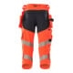 MASCOT Dreiviertel-Hose C48 Hi-vis rot/schwarzblau Stretch Hängetaschen
