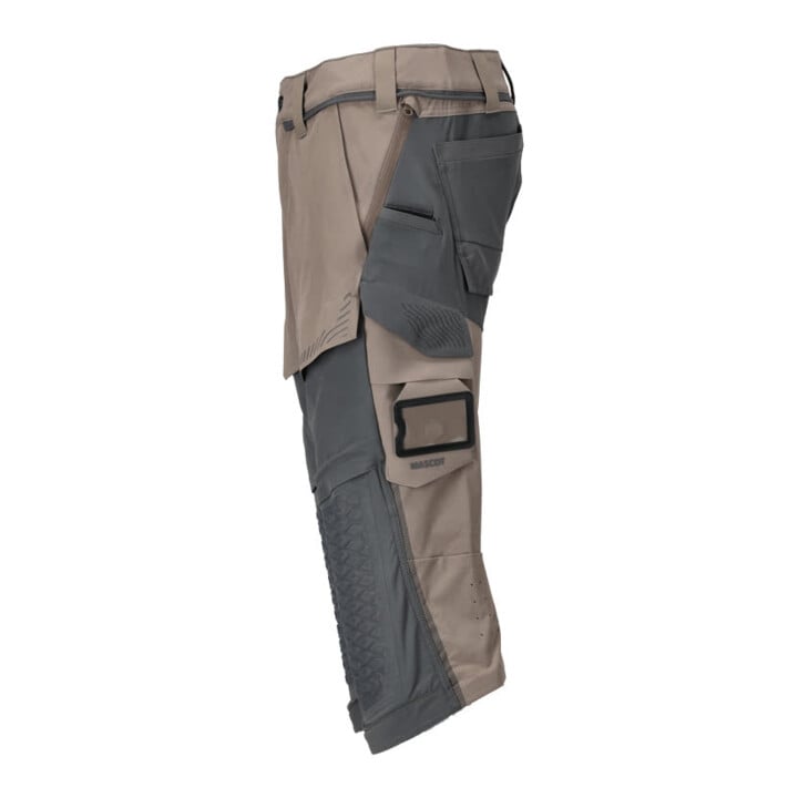 Mascot Dreiviertel-Hose C48 Knietaschen dunkles sandbeige/anthrazitgrau